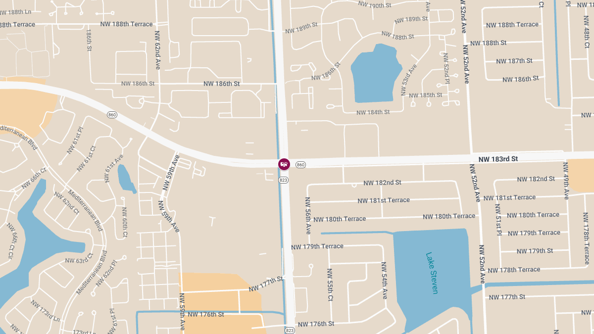 Hit-and-Run Accident with Injuries at NW 183rd St and NW 57th Ave