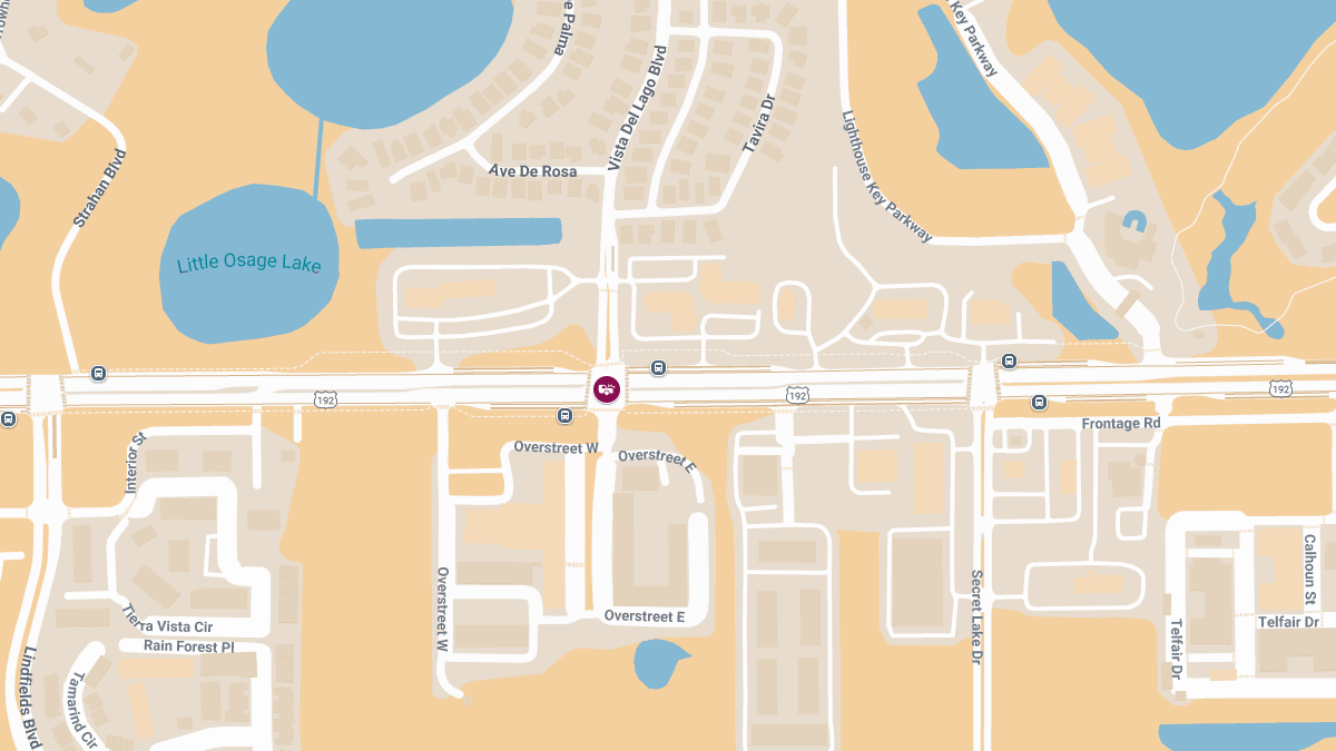 Hit-and-Run Crash with Injuries at Vista Del Lago Blvd & W Irlo Bronson Hwy