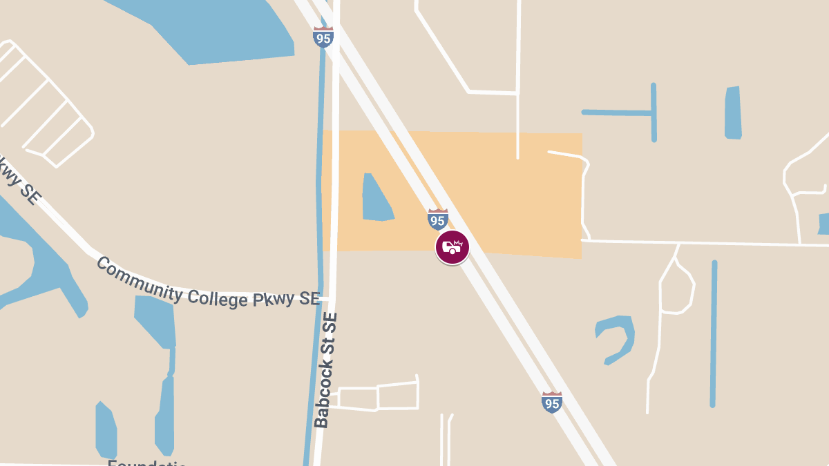 Hit-and-Run Crash with Injuries on I-95 NB at MM185 Blocks Center Lane