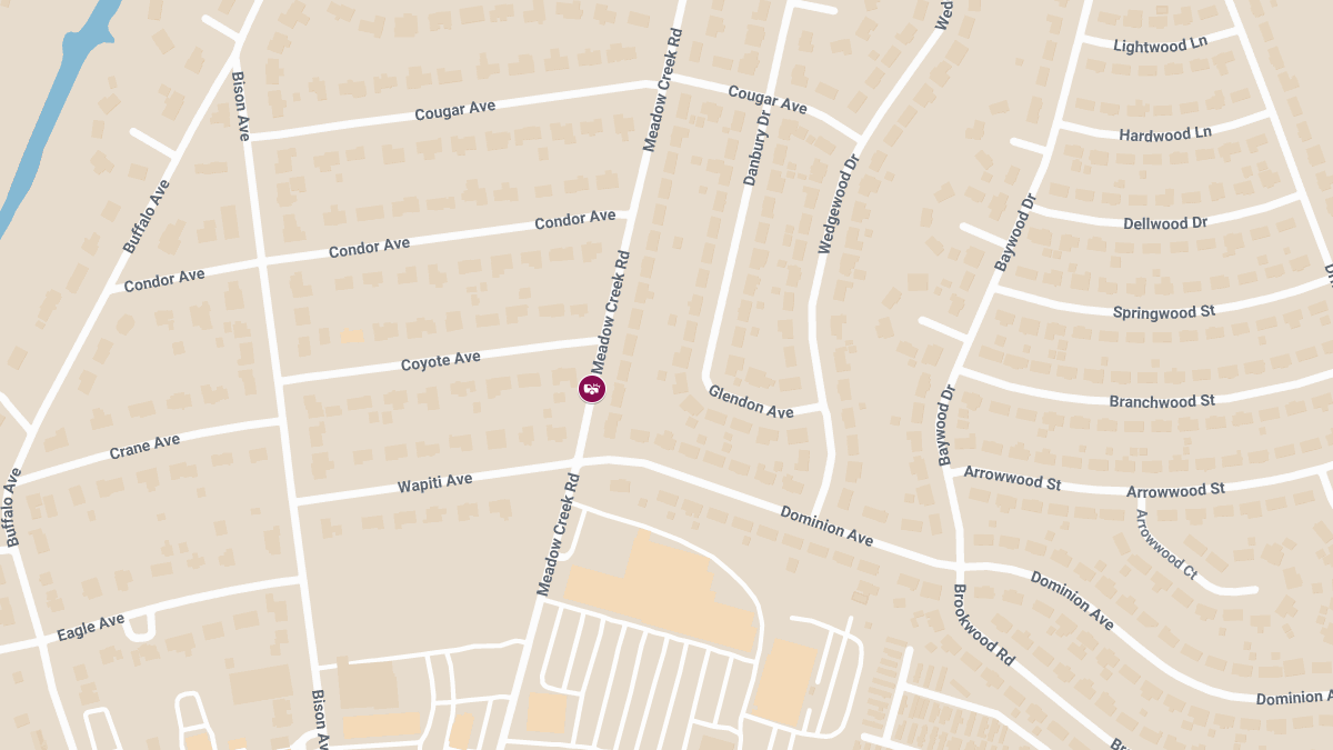 Hit-and-Run Reported at Meadow Creek Rd and Tranquility Way