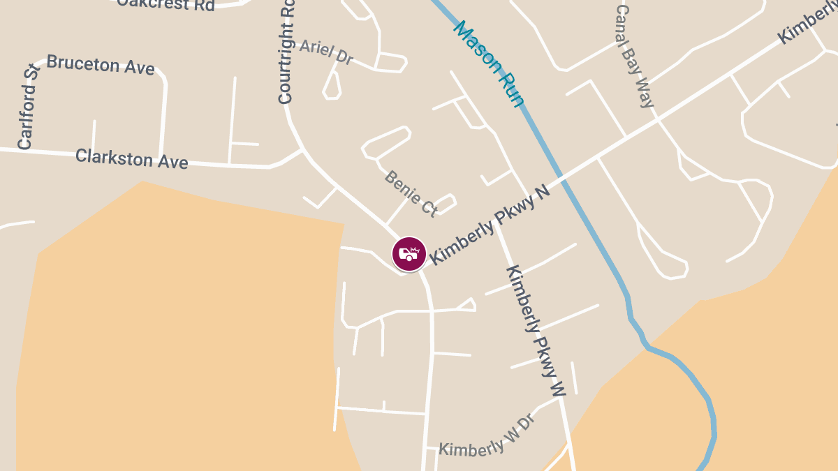 Injuries Reported After Crash at Courtright Rd & Kimberly Pkwy N