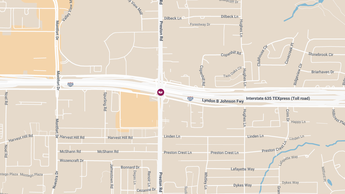 Injuries Reported After Crash at Lbj Fwy W & Preston Rd