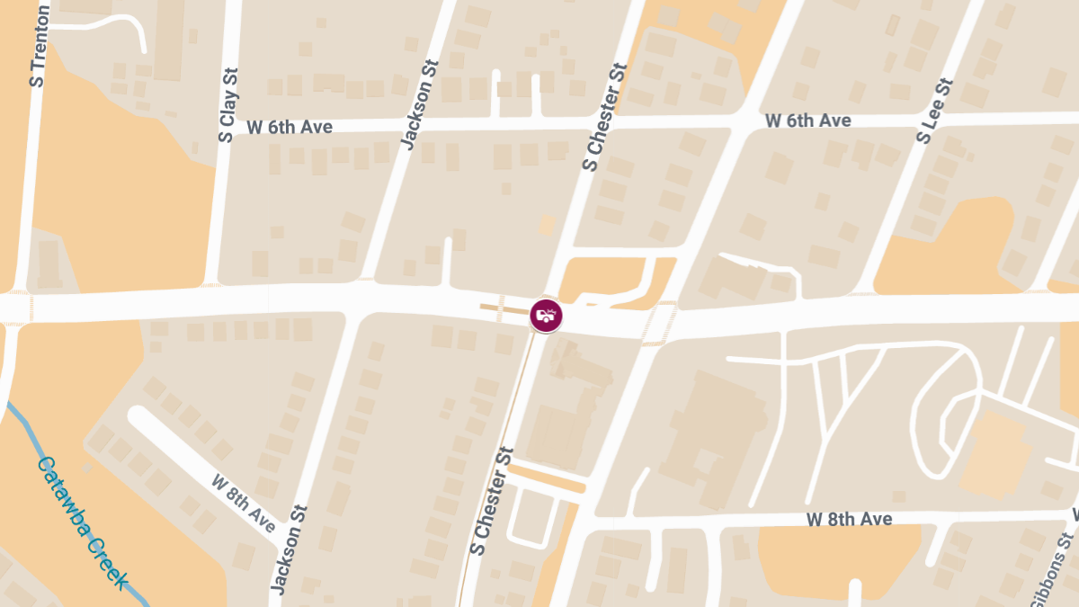 Injuries Reported After Crash at S Chester St & W Garrison Blvd