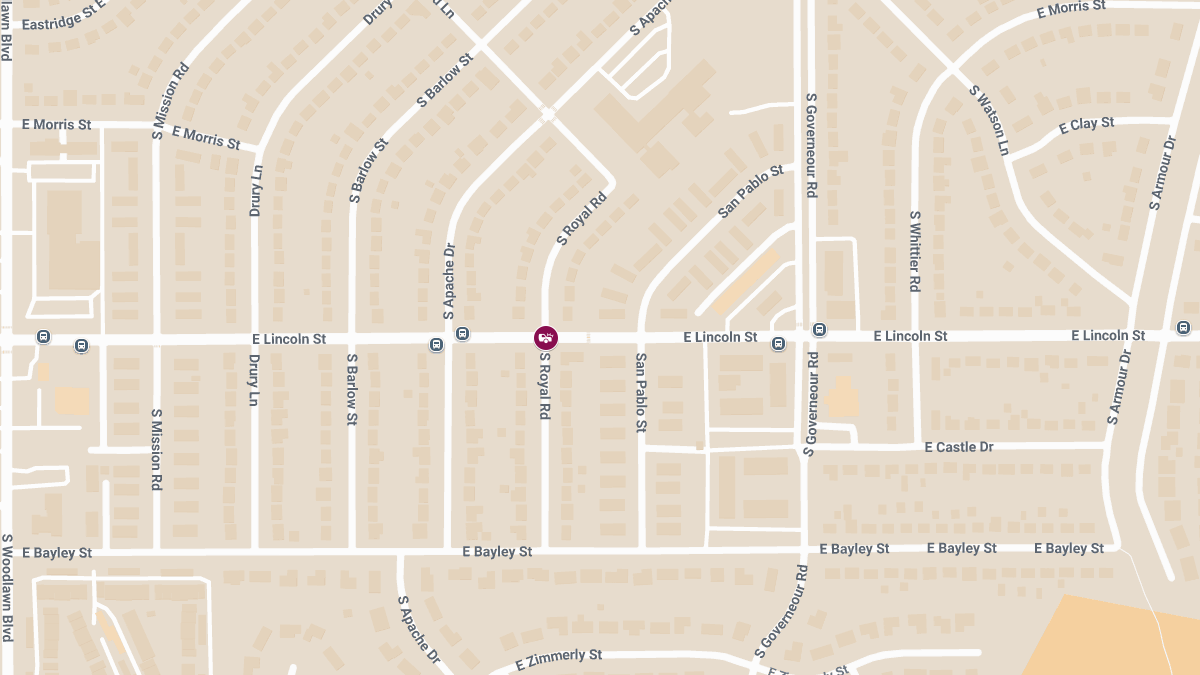 Injuries Reported After Hit-and-Run Crash at E Lincoln St & S Royal Rd