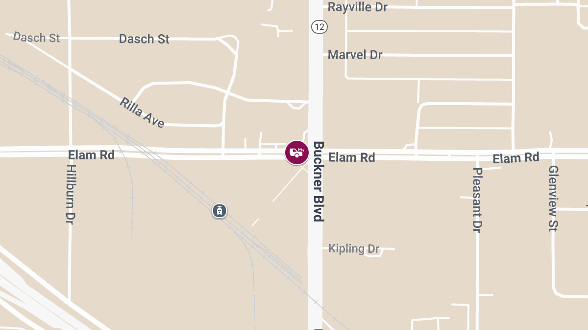 Injuries Reported After Traffic Accident at Elam Rd & S Buckner Blvd