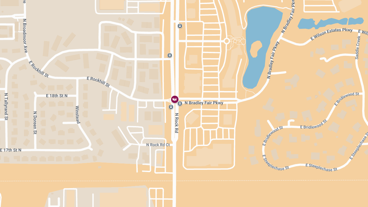 Injuries Reported After Two-Vehicle Crash at Rock Rd & Bradley Fair Pkwy