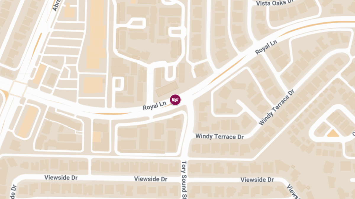 Injuries Reported After Vehicle Accident Near 9500 Royal Ln