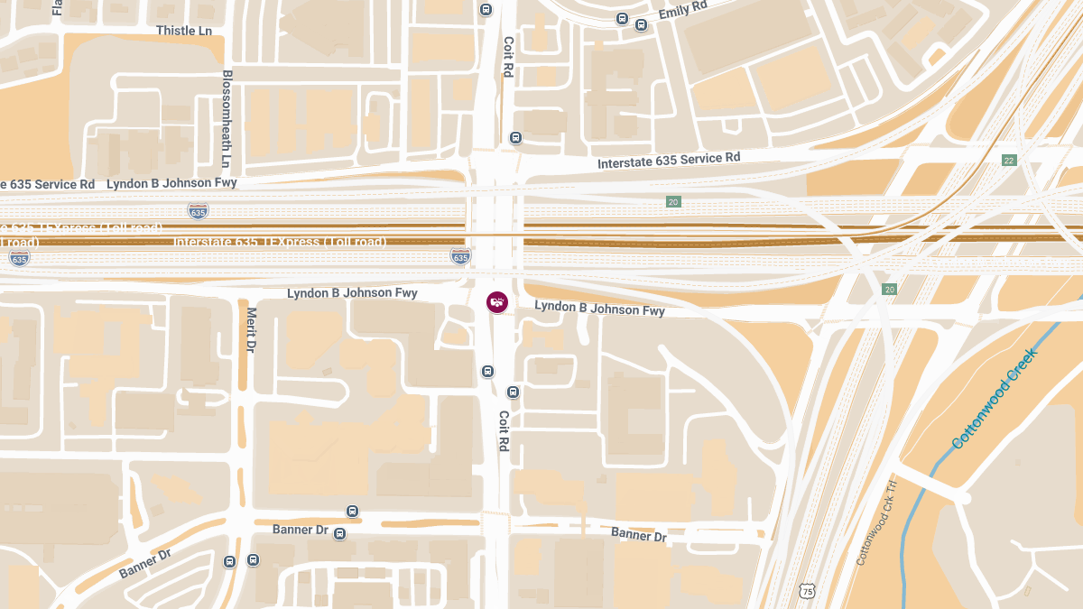 Injuries Reported After Vehicle Accident Near Coit Rd & Lyndon B Johnson Fwy