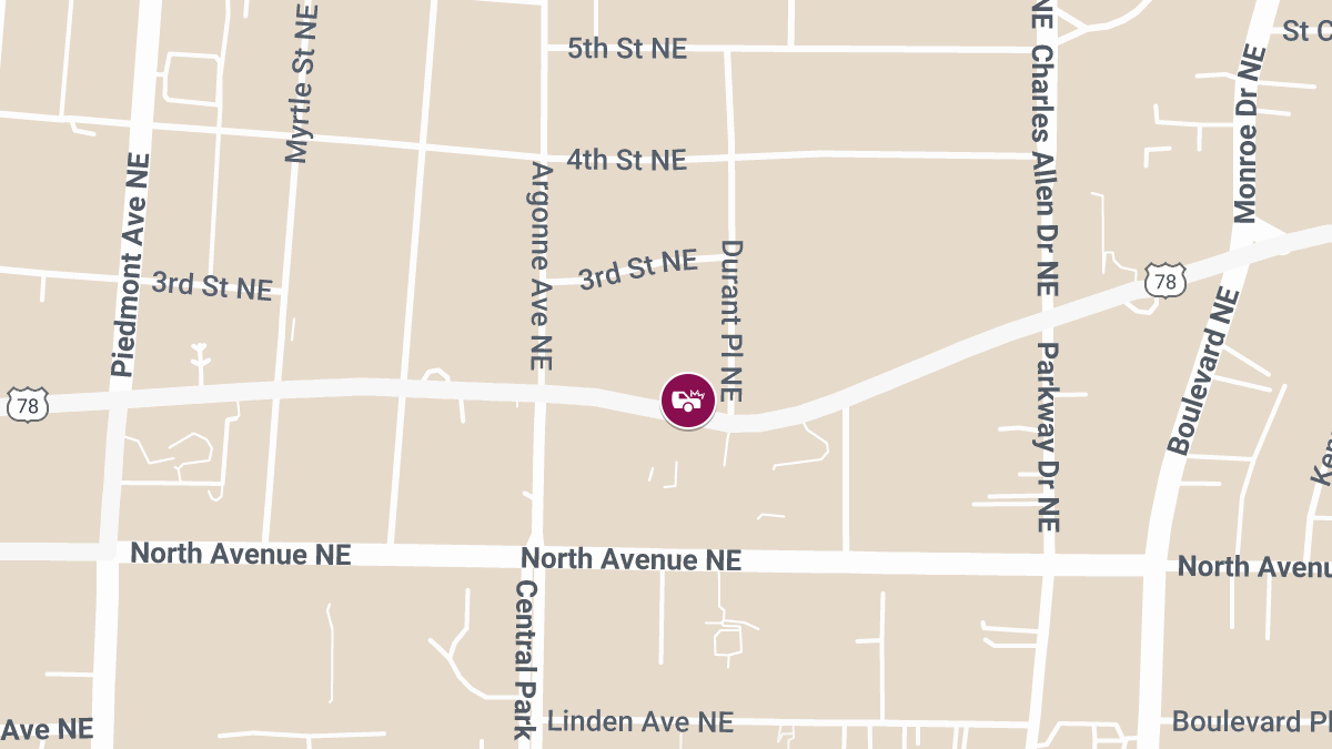 Injuries Reported After Vehicle Accident Near Durant Pl NE & Ponce De Leon Ave