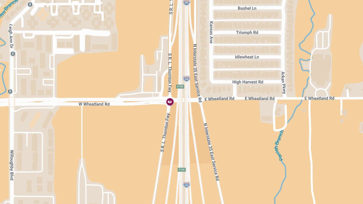Injuries Reported After Vehicle Collision Near RL Thornton Fwy S & W Wheatland Rd