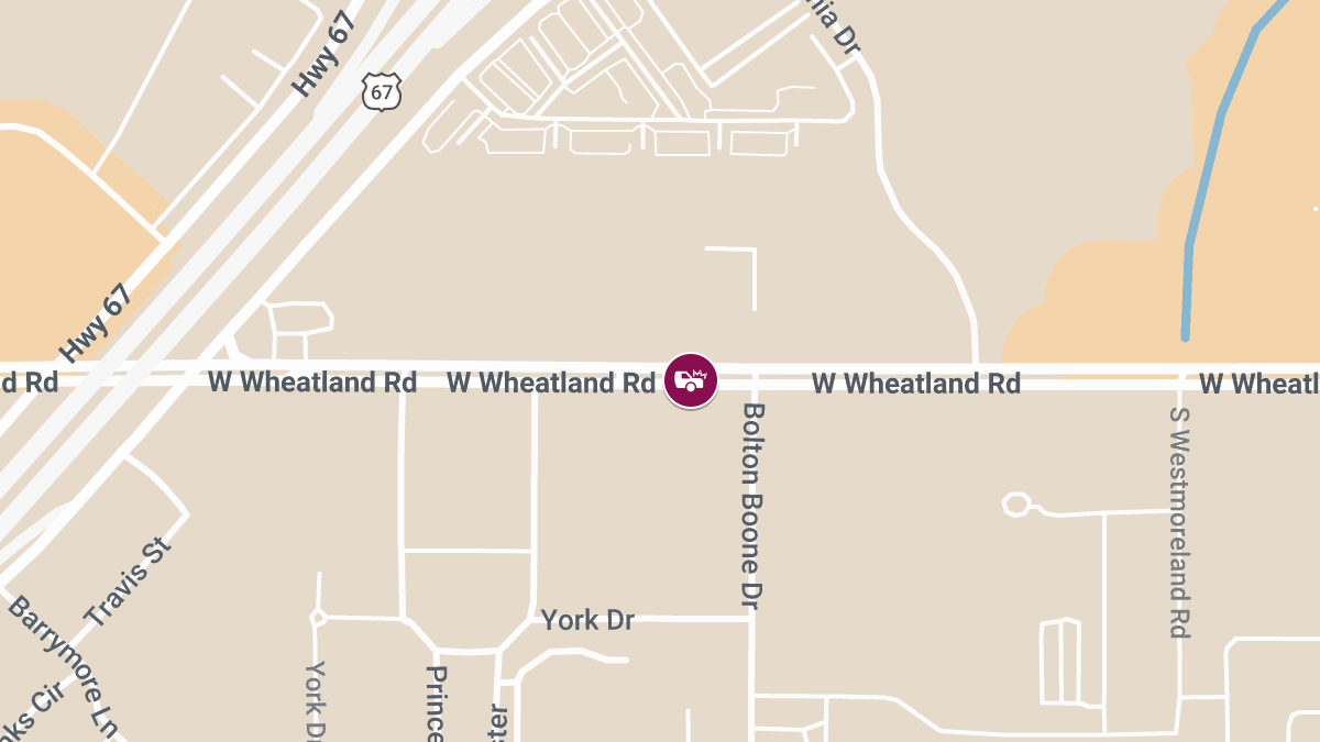 Injuries Reported After Vehicle Collision at 3800 W Wheatland Rd