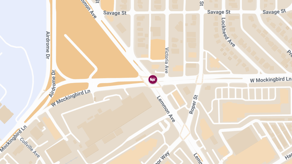 Injuries Reported After Vehicle Collision at W Mockingbird Ln & Lemmon Ave