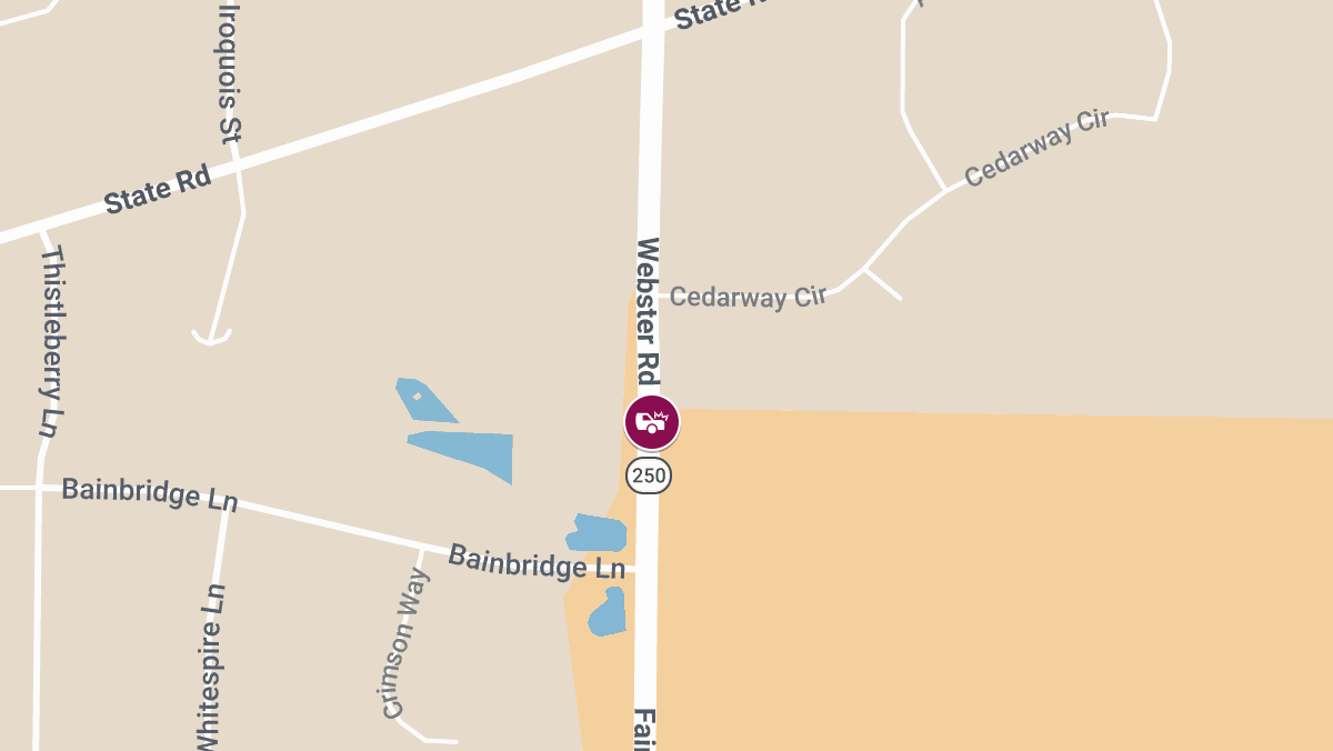 Injuries Reported Following Multi-Vehicle Crash on Route 250 Westbound