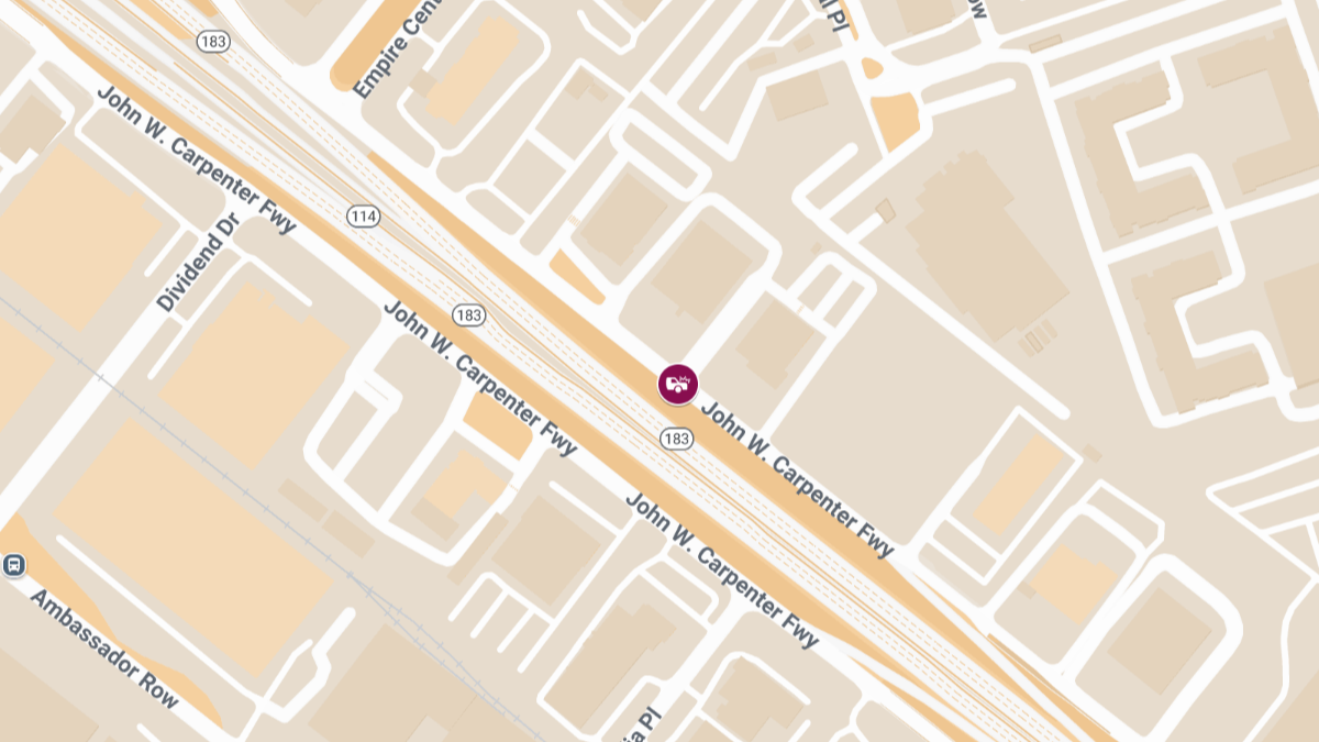 Injuries Reported Following Vehicle Collision at 8300 John W Carpenter Fwy