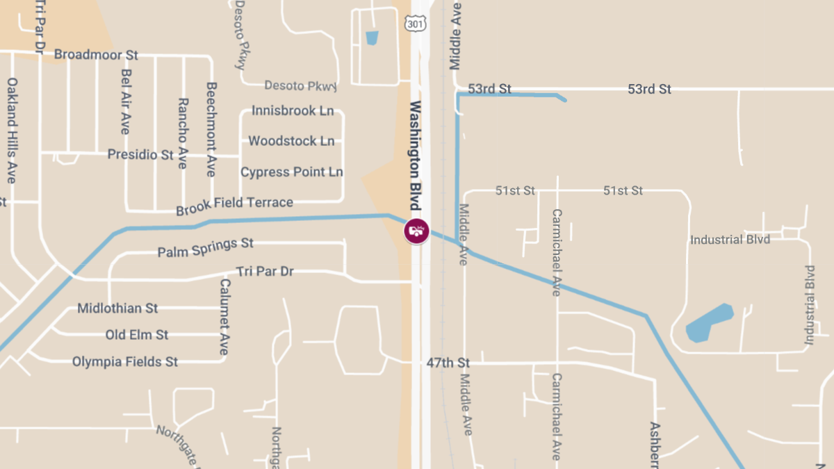 Injuries Reported in Accident on 3900 Block of N Washington Blvd