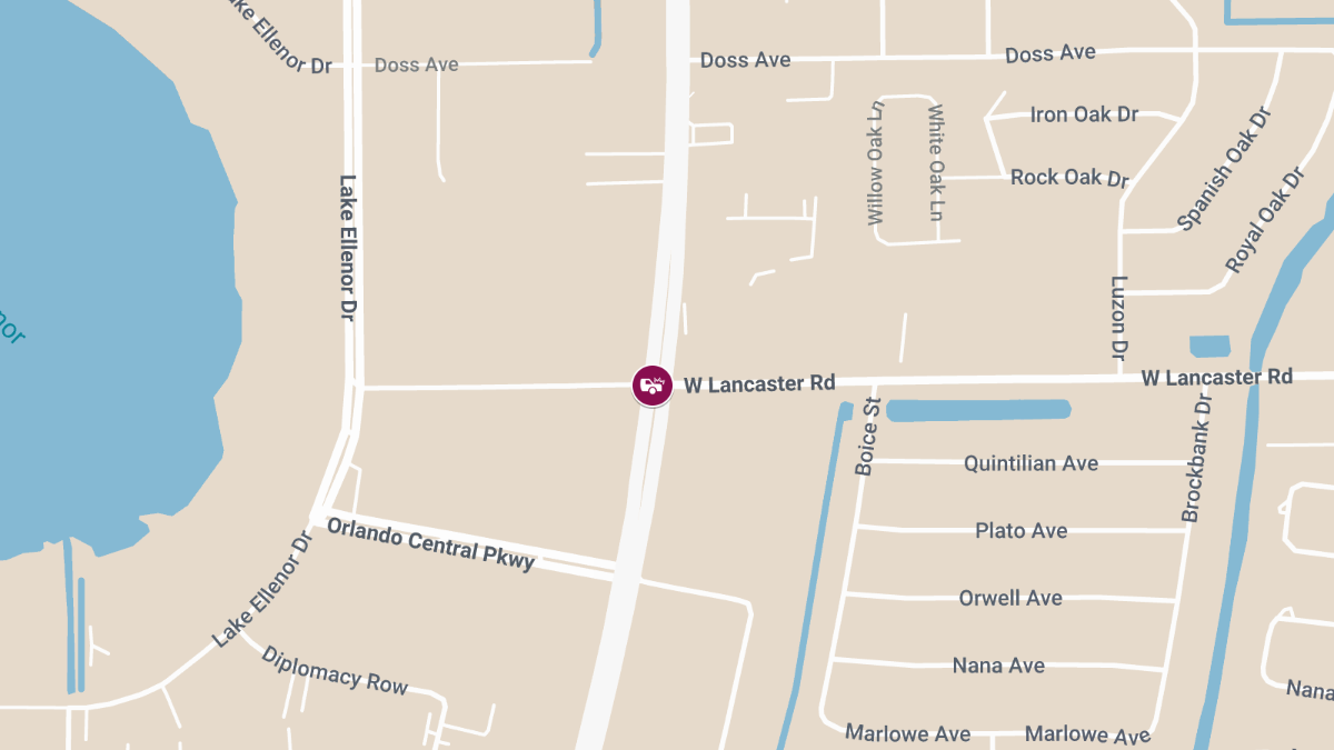 Injuries Reported in Accident on S Orange Blossom Trl at W Lancaster Rd