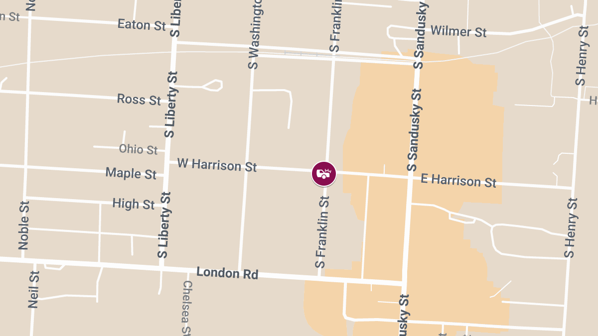 Injuries Reported in Auto Accident on S Franklin St