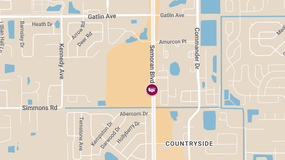 Injuries Reported in Auto Accident on S Semoran Blvd Near Casablanca Ln