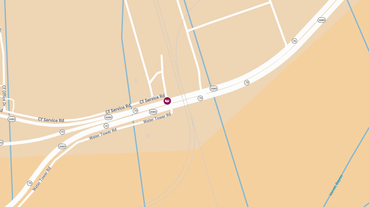 Injuries Reported in Car vs 18-Wheeler Crash on Hwy 70 at CF Service Rd