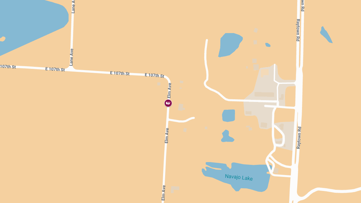 Injuries Reported in Collision at 10703 Elm Ave