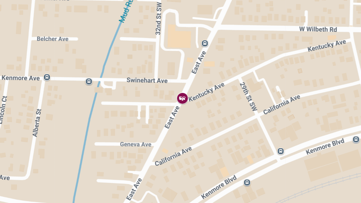 Injuries Reported in Collision at East Ave & Kentucky Ave
