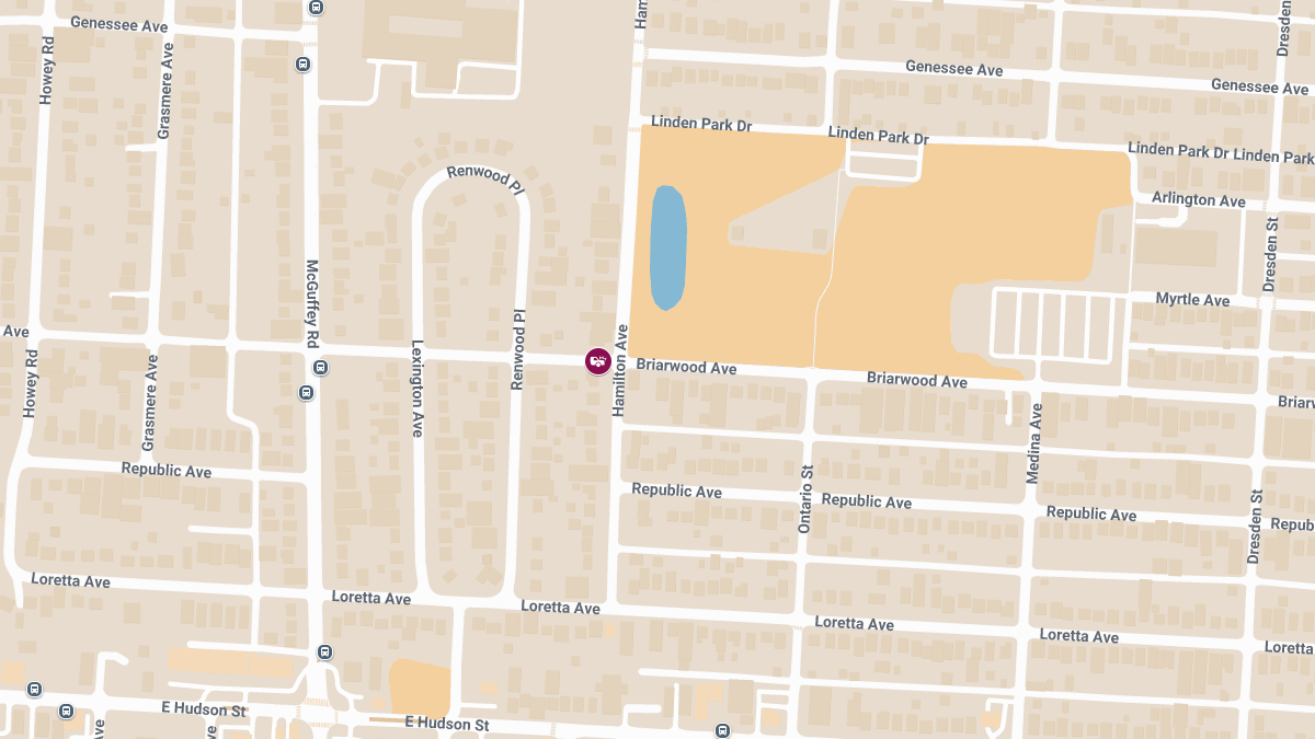 Injuries Reported in Collision at Hamilton Ave & Briarwood Ave