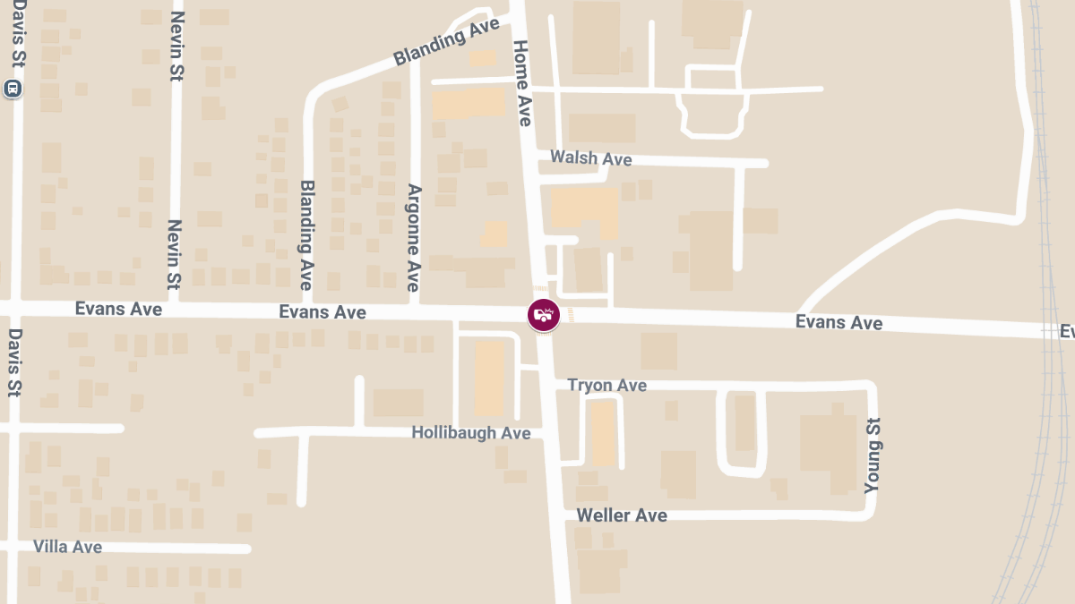 Injuries Reported in Collision at Home Ave & Evans Ave
