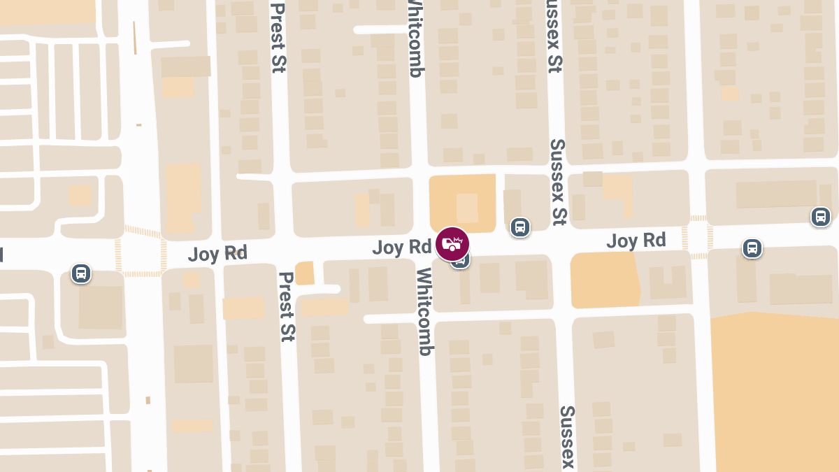 Injuries Reported in Collision at Joy Rd and Whitcomb St