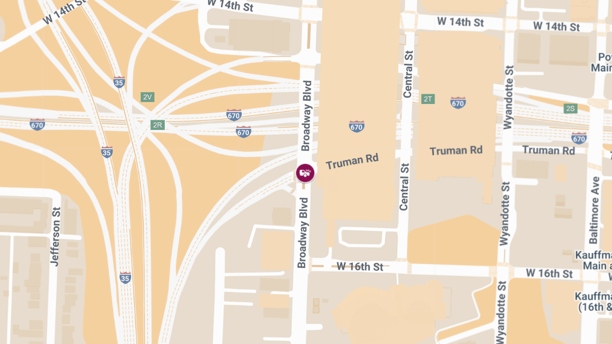 Injuries Reported in Collision at W Truman Rd & Broadway Blvd