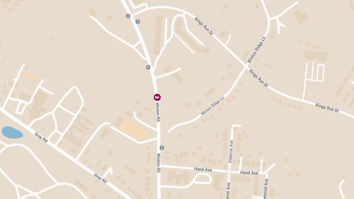 Injuries Reported in Collision at Winton Rd & Hanover Rd