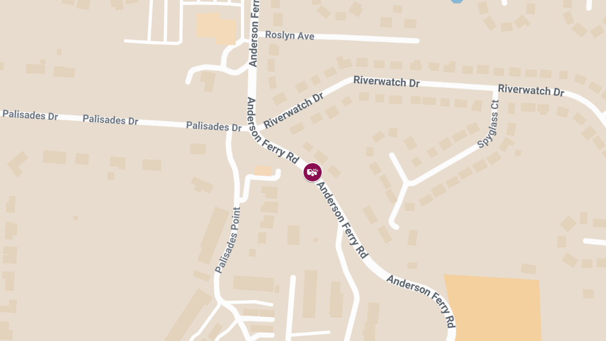 Injuries Reported in Crash Involving SUV on Anderson Ferry Rd Near Hillside