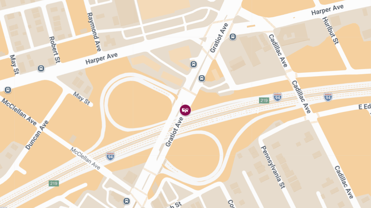 Injuries Reported in Crash Near I-94 and Gratiot Ave
