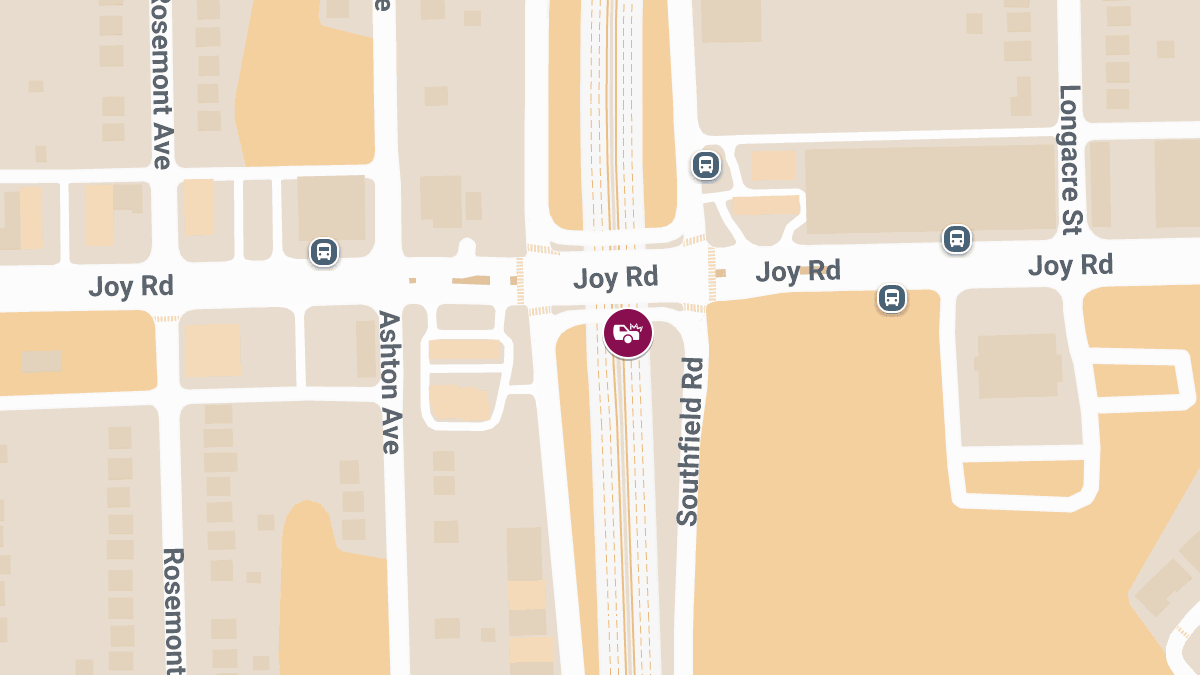 Injuries Reported in Crash Near Joy Rd and Southfield Freeway