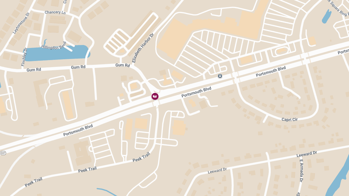 Injuries Reported in Crash Near Portsmouth Blvd & Gum Rd