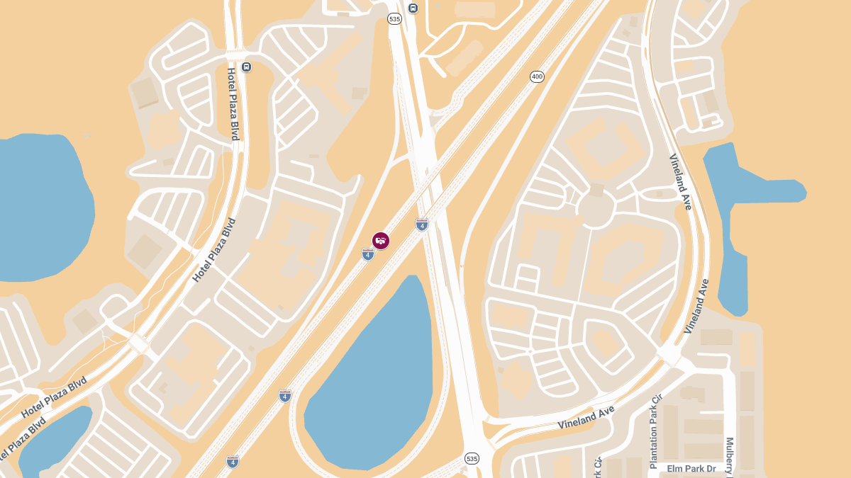 Injuries Reported in Crash With Roadblock on I-4 WB at MM68 Near SR-535