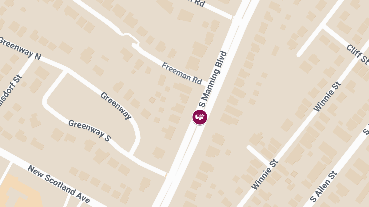 Injuries Reported in Crash at 270 S Manning Blvd