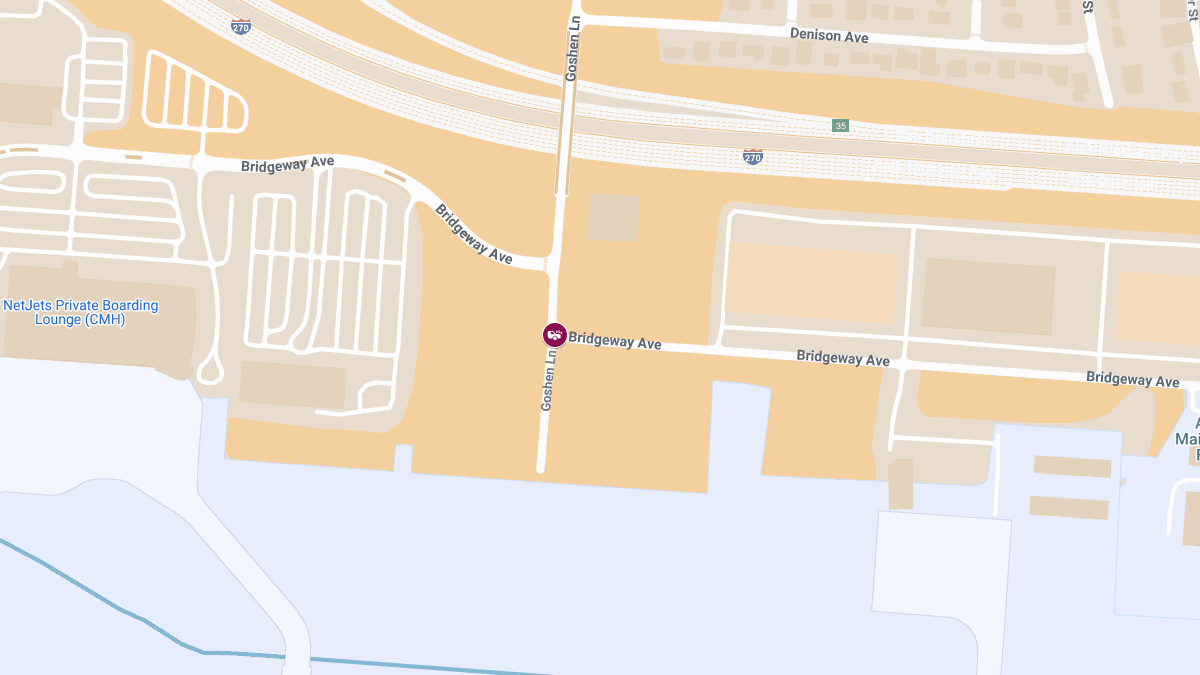 Injuries Reported in Crash at Bridgeway Ave & Goshen Ln