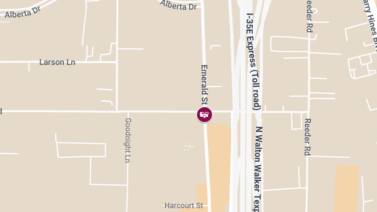 Injuries Reported in Crash at Crown Rd & Emerald St