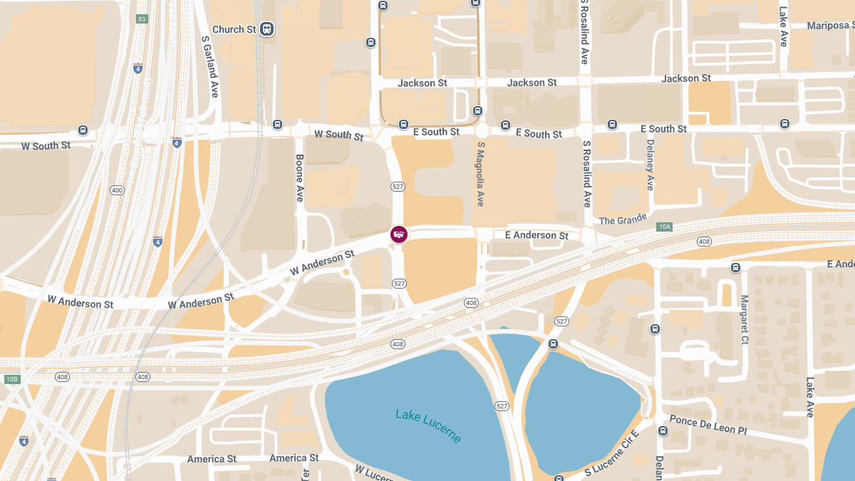 Injuries Reported in Crash at E Anderson St and S Orange Ave