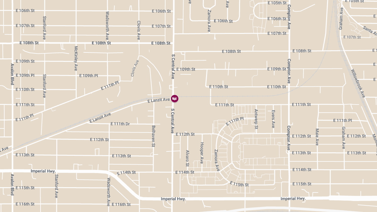 Injuries Reported in Crash at E Lanzit Ave & S Central Ave