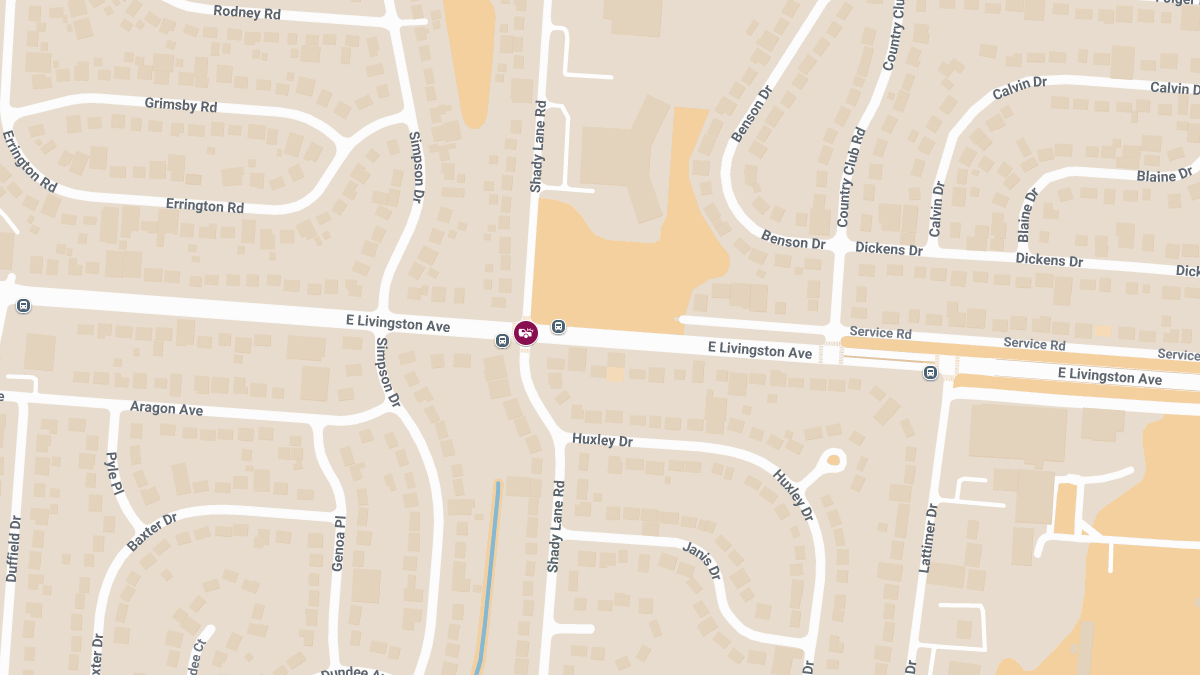 Injuries Reported in Crash at E Livingston Ave & Shady Lane Rd