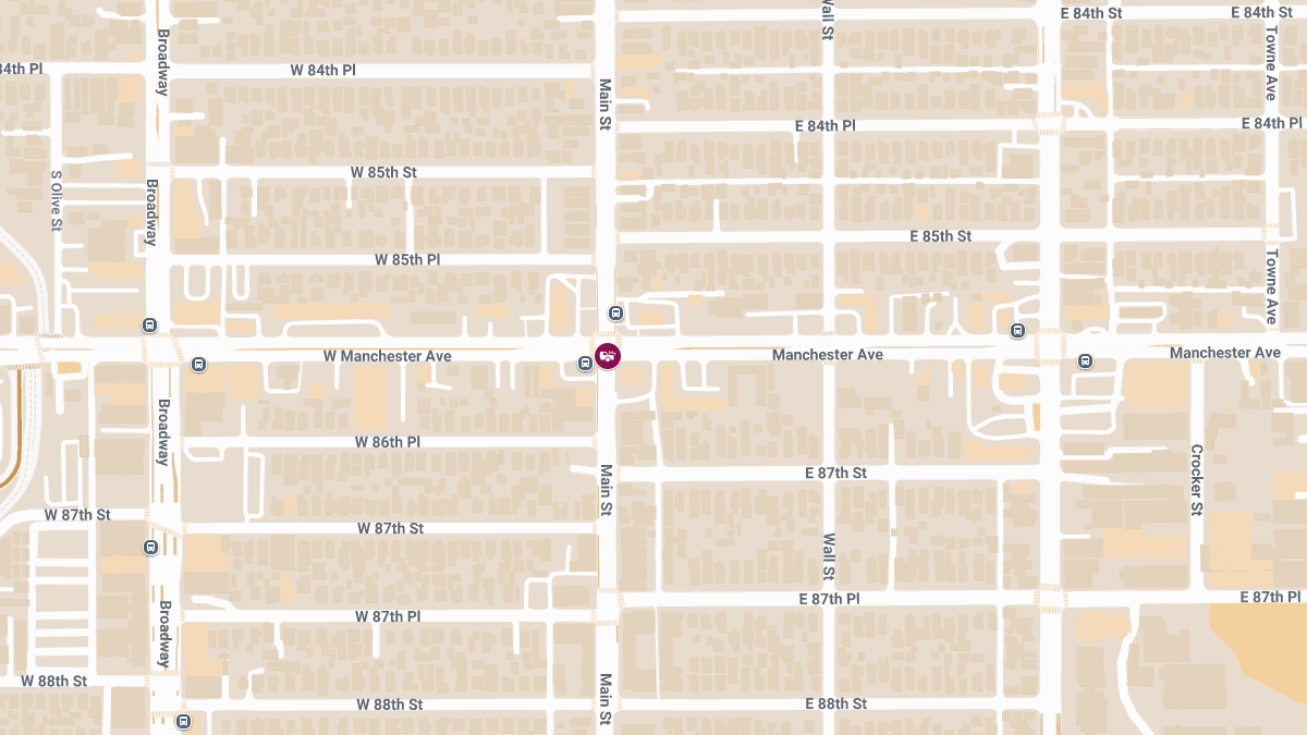 Injuries Reported in Crash at E Manchester Ave & S Main St