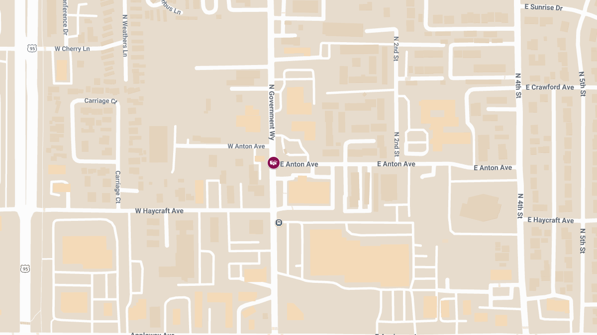 Injuries Reported in Crash at Government Way & Anton Ave