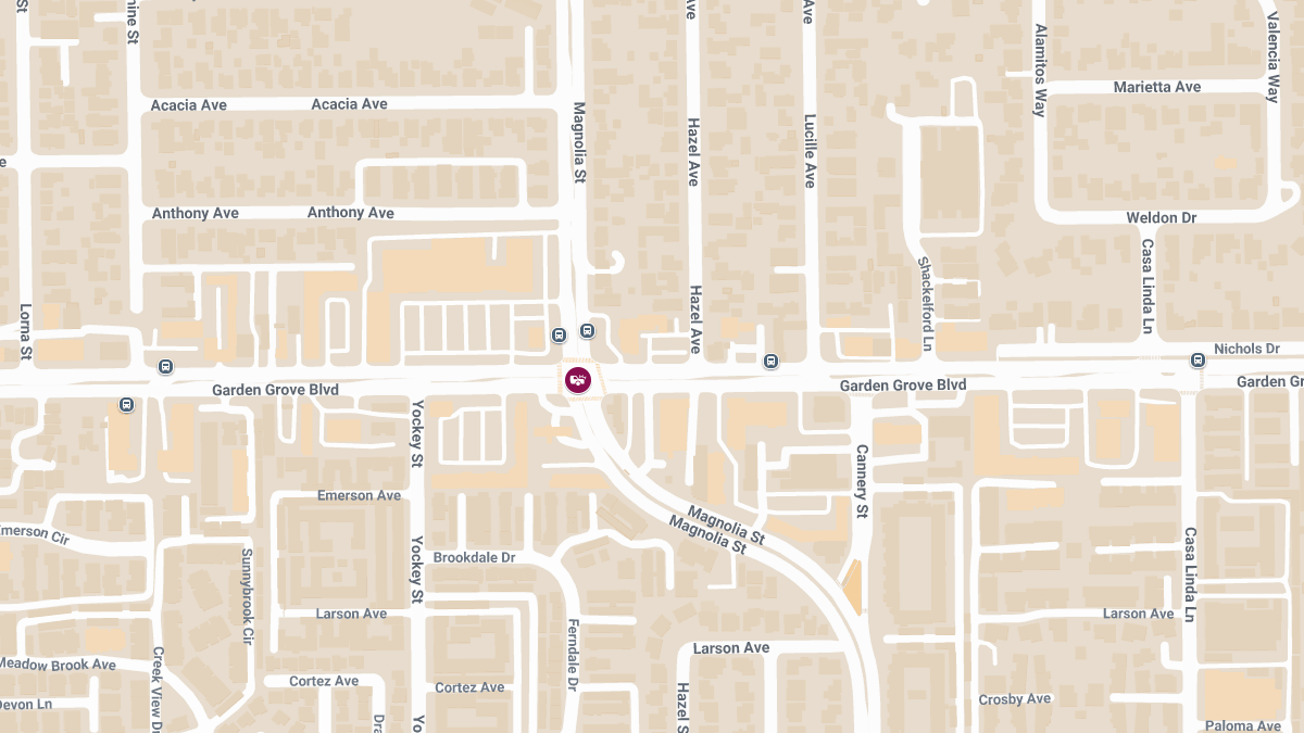 Injuries Reported in Crash at Magnolia St & Garden Grove Blvd
