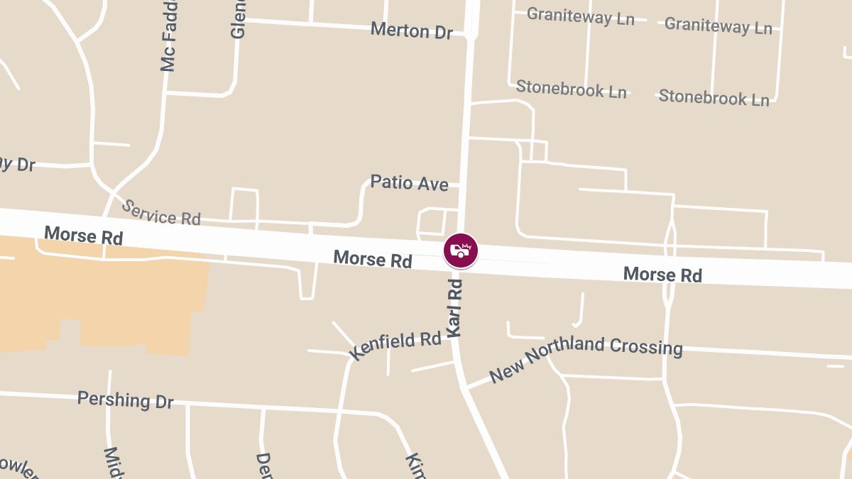 Injuries Reported in Crash at Morse Rd & Karl Rd