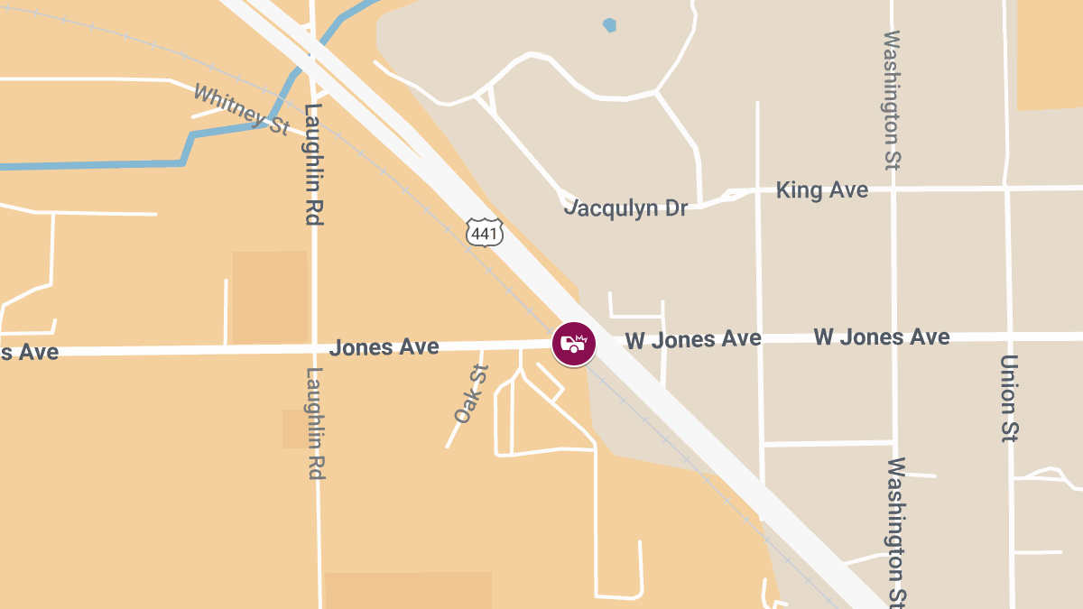 Injuries Reported in Crash at N Orange Blossom Trl & Jones Ave W