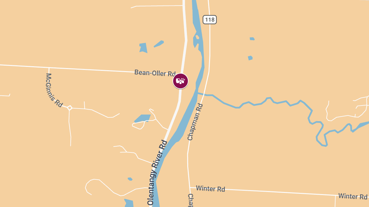 Injuries Reported in Crash at Olentangy River Rd & Bean-Oller Rd