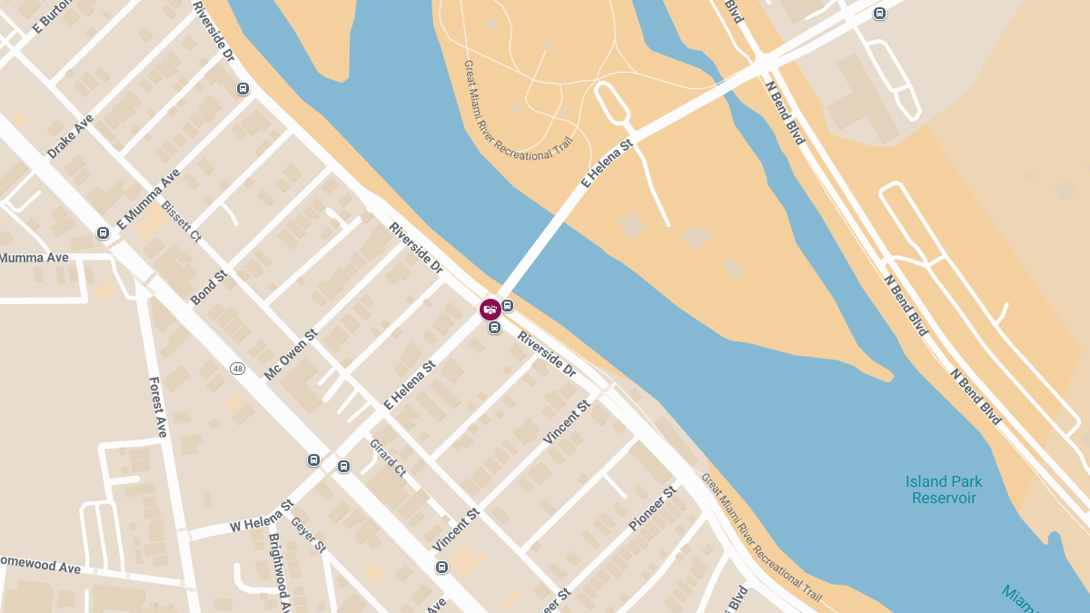Injuries Reported in Crash at Riverside Dr and E Helena St