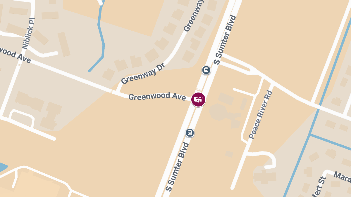 Injuries Reported in Crash at S Sumter Blvd and Greenwood Ave