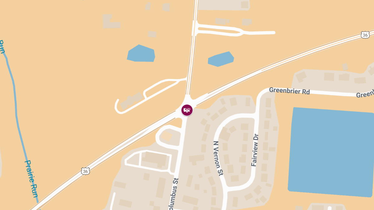 Injuries Reported in Crash at State Route 3 and State Route 61 N